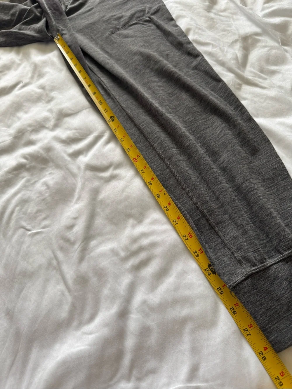 Lululemon Align HR Jogger Full Length Heathered Graphite Grey Grey Size 12